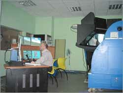 Complex simulator of crew of plane Su-33, Simulator aviation for plane Su-33