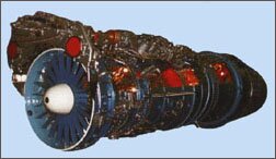 AL-31 F aircraft turbofan engine